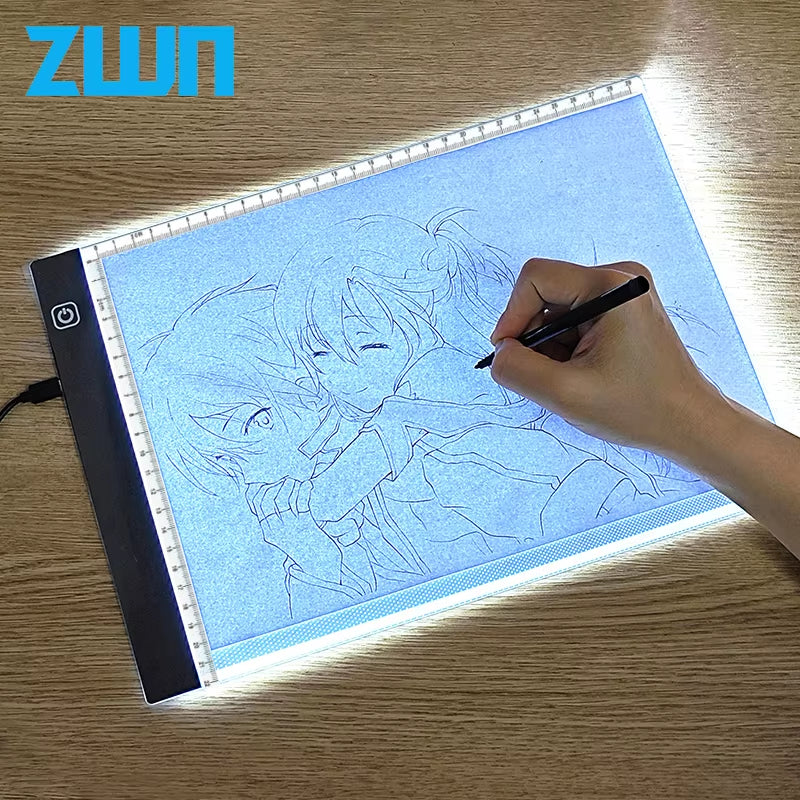 A3/A4/A5 3-Level Dimming Led Drawing Copy Pad Board Children'S Toy Painting Educational Kids Grow Creative Gifts for Children